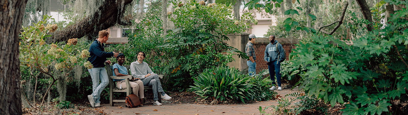 Image of students outside at MUSC